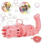 DOMENICO bubblegun-01 Plastic Environmentally Friendly Bubble Gun for Kids 1 - 10 Years