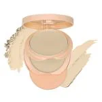 Colors Queen Perfect Look Oil Control Matte Compact Powder| 2 in 1 Compact Powder+ Base Concealer| Long Lasting, Waterproof, Lightweight Compact Powder for Face Makeup (Ivory)