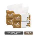 Imvelo 2 Ply Facial tissues paper| OBA Free| Guaranteed 100 pulls| Pack of 4