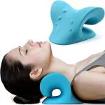 SENIXA Neck and Shoulder Relaxer Cervical Stretcher Neck Traction Device for Neck Support