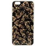 Defender Black Thermoplastic Polyurethane Back Case Cover For Apple Iphone 6