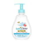 Dove Baby Rich Moisture Hair to Toe Baby Wash 200 ml, No Tears Body Wash for Baby's Soft Skin - Hypoallergenic, No Sulphates, No Parabens