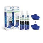 Klenzmo Screen and Lens cleaner with microfiber cloth 250ml - Pack of 2