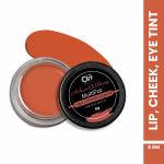 CO Beauty Lip, Cheek & Eyeshadow Tint | Natural Blusher for Women| Long Lasting Lip Tints-Burnt Orange-8gm