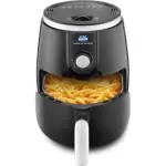 KENT 16096 Classic Hot Air Fryer 4L 1300 W, 80% Less Oil, Instant Electric Air Fryer With Auto Cut Off Function
