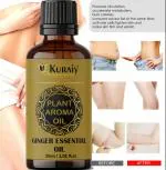KURAIY Natural Weight Loss Dissolve Fat Essential Oil for Whole Body Ginger Extract 30ml