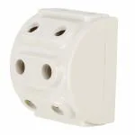 KLICK 5-Way 2 Pin Multi-Plug Socket, Heavy Duty Multiplug for Safe & Easy Operation, Electrical Accessories for Domestic and Commercial Use (Pack Of 10), (Sum197)