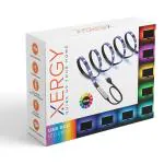 XERGY USB 5V 5050 RGB LED Flexible Strip Light Multicolor Changing Light -4 Meter for 50