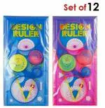 Kidivo Geometric Art and Craft Tool Sets (Pack of 12)