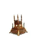 Deccani Handicrafts Metal Beautiful Monument (Charminar) Statue- Copper Coated (27cm H x 20cm W x 20cm D)