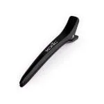 Ikonic Professional Carbon Section Clips (Black) |Pack of 2|