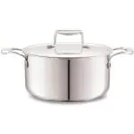 cello Tri-Ply Stainless Steel Cook & Serve Casserole with Lid Cook and Serve Casserole (3000 ml)