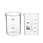 ABGIL Borosilicate Glass Beakers 1000ml and 500ml