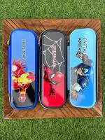 Radhya Accessories Pencil Pouch Iron Man Hard Case Pouch for School for Kids 1Pc