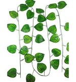 Kiano Artificial Vine Creeper Plants for Home Decor Main Door Wall Balcony Office Decoration Party Festival Craft, Contains 30 Leaves -Each String 7.2 ft ( Pack of 11 Strings)