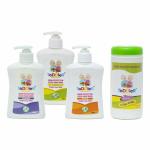 TODDLER BABY PRODUCTS Natural Hand Wash Liquid Soap Pump 350 ml (Pack Of 4)