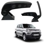 Oshotto Dual Tone Car Armrest Console Dark Black Compatible with Maruti Suzuki S-Presso