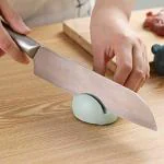 SAVREEN Non-Slip Tools Sharpener Knife Grinder Knife Sharpening Steel