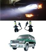 Qualis Car 4 Side Heavy Duty LED Headlights