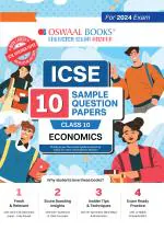Oswaal ICSE 10 Sample Question Papers Class 10 Economics For Board Exam 2024 (Based On The Latest CISCE/Oswaal Oswaal ICSE Specimen Paper)_oswaal books