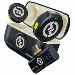 Hollyland Lark M2 Wireless Lavalier Microphone for iPhone 15 & Android, USB C Mini Lapel Microphone Wireless, 1000ft Range, Hi-Fi Audio, Noise Cancellation, 30H Battery for Video Recording, Streaming