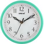 Ajanta Light Green Plastic Analog Standard Wall Clock with Glass (20 x 20 cm) AQ6667