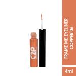 C2P PROFESSIONAL MAKEUP FRAME ME! EYELINER METALLIC COLORS- COPPER 06, 4 ml