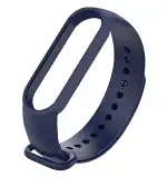 Band 5 and 6 (Blue) Soft Silicon Replacement Adjustable Smart Band Strap
