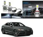 Feelitson White Car C6 H4 Compact Design 36W/3800Lm Led Headlight For Audi S3 (Pack Of 2)