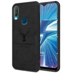 Lejaao Vivo Y95 Vivo 1807 Black Cloth, Leather, PC and TPU Mobile Back Cover