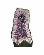 Shubhanjali store Large Crystal Amethyst Geode Rock (41 x 23 cm)