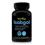 Nutriosys Isabgol 500Mg, Excellent Source Of Soluble Fiber, 90 Veg Capsules