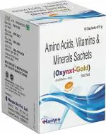 HAMPS OXYNXT Gold Sachet | Lycopene | Mecobalamin | Co-enzyme Q10 | L-Arginine (Sachet 5 gm Each)