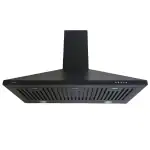 Ruwa AVA90 BLACK Wall Mounted Chimney