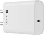 Portronics 24 W Pps 3 A Mobile Charger, White