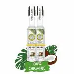 EARTH LIKE Extra Virgin Coconut Oil 250 ml - Skin care (pack of 2 ) | Hair care | 100% natural | Organic | cold pressed | Baby Massage oil | Beauty, Pack of 2
