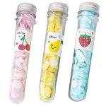 JUBLYN Flower Design Tube Shape Paper Soap Bottle for Hand Wash (Pack of 3)