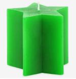Sapi’S Green Wax Pillar Candle