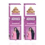 Kisra Mahishmati Adivasi Herbal Shampoo for Healthy Scalp & Hair Growth | Sulphate, Paraben Free | Gentle Cleansing & Nourishment for Lush Hair - 100ml (Pack Of 2)