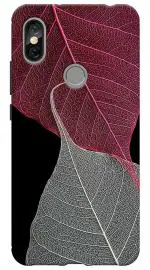 Mobiera Beauty Leaf Design Printed Back Cover Case For Redmi Y2