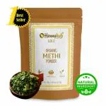 Hennahub Gold Methi Powder for Hair mask Pack 100 gm Pack | Natural Hair Care product