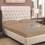 Double Size100% Waterproof Mattress Cover Double Size Bed (72x48 Inches)_with 8 Inch Drop Beige