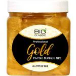 Bio Classic Professional Gold Natural Face Massage Gel with Gold Dust (500g, Pack of 1)