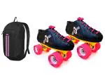 Jaspo Pink Pro 30 Quad Shoe Skates 13 UK