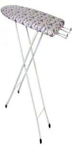 Fortune Blu Multicolor Plastic Ironing Board Iron Table Stand With Press Holder Foldable And Height Adjustable - 18 Inch