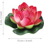 NOVELTY ENTERPRISES-Vrb Dec Foam Artificial Big Foam Lotus Flower Fake Water Floating Flowers