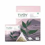TVOY Green tea Bags| Pyramid Tea Bag (Detox Kahwa), (20 Bags x 1.8 g each)