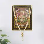 pujaNpujari Deity Pearl Garland/Moti Mala for God Photo Frames and Idols