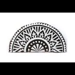 AN HANDICRAFT Wooden Printing Block (Size: 2.5 x 4.5 inches) Wooden Block Printing | Handicraft Stamp | Stamp for Craft | Textile Printing Block USE: This Product Print on Fabric, Paper etc.