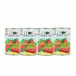 Dolce Vita Pomodori Pelati Peeled Tomatoes, 400g (Pack of 4)